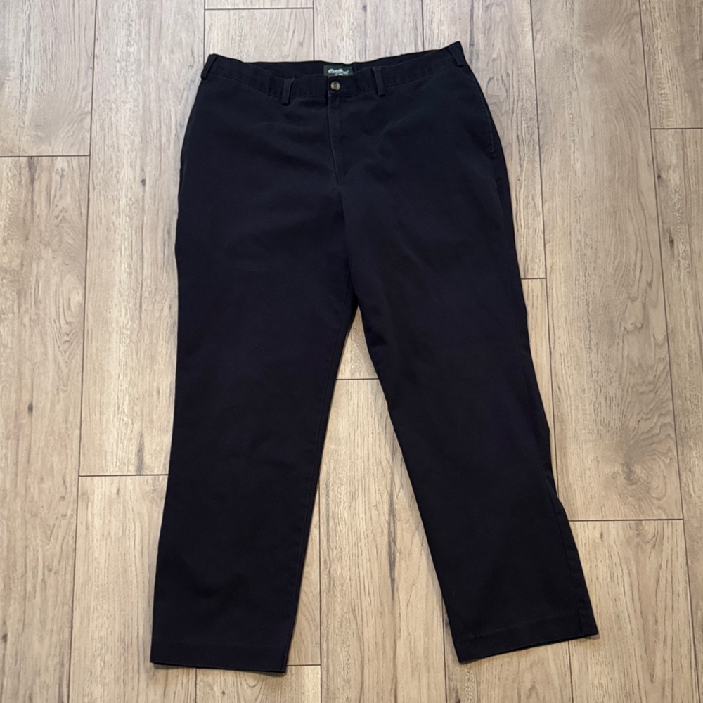 Eddie Bauer Men's Dark Brown Chinos Size 40